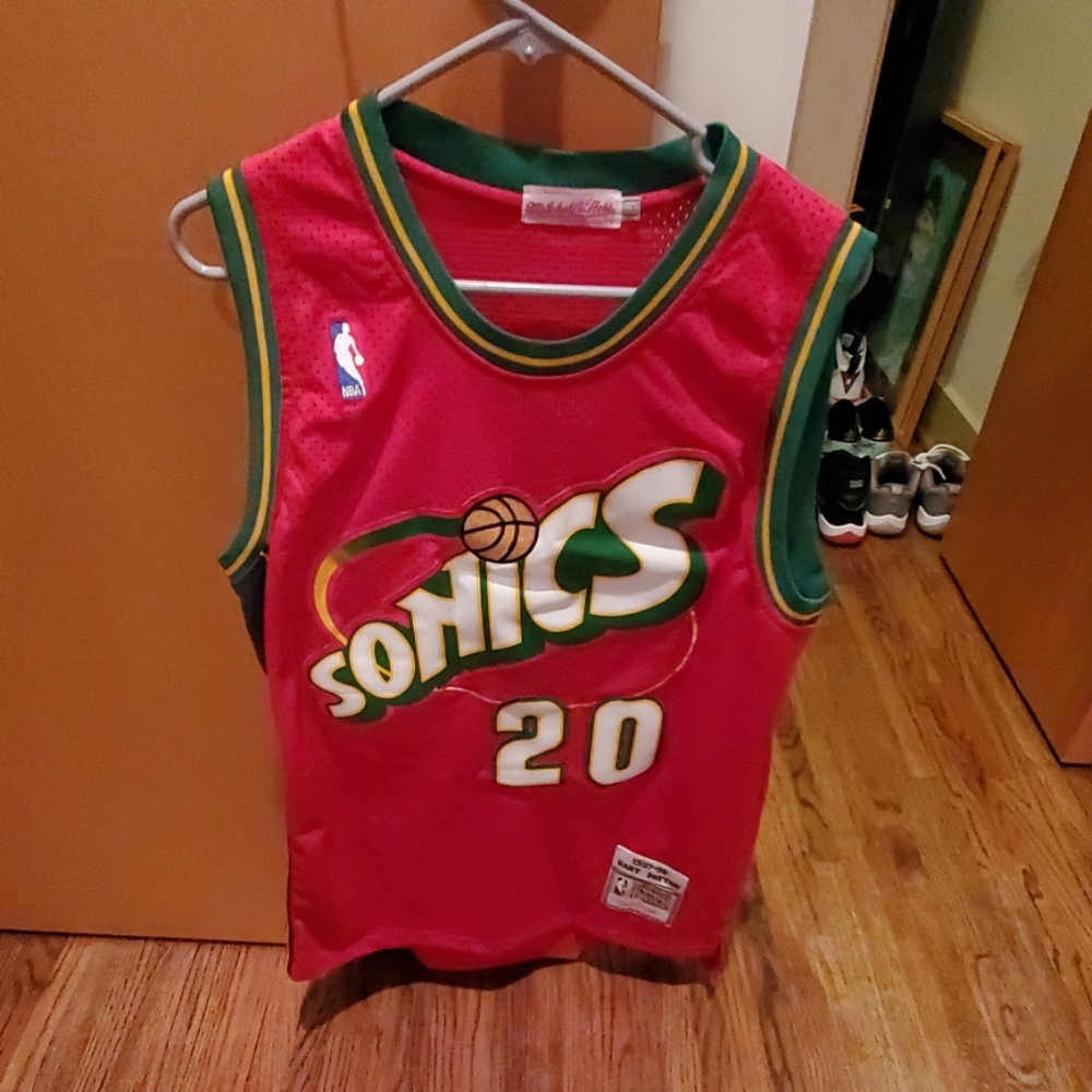 Gary Payton Sonics Jersey